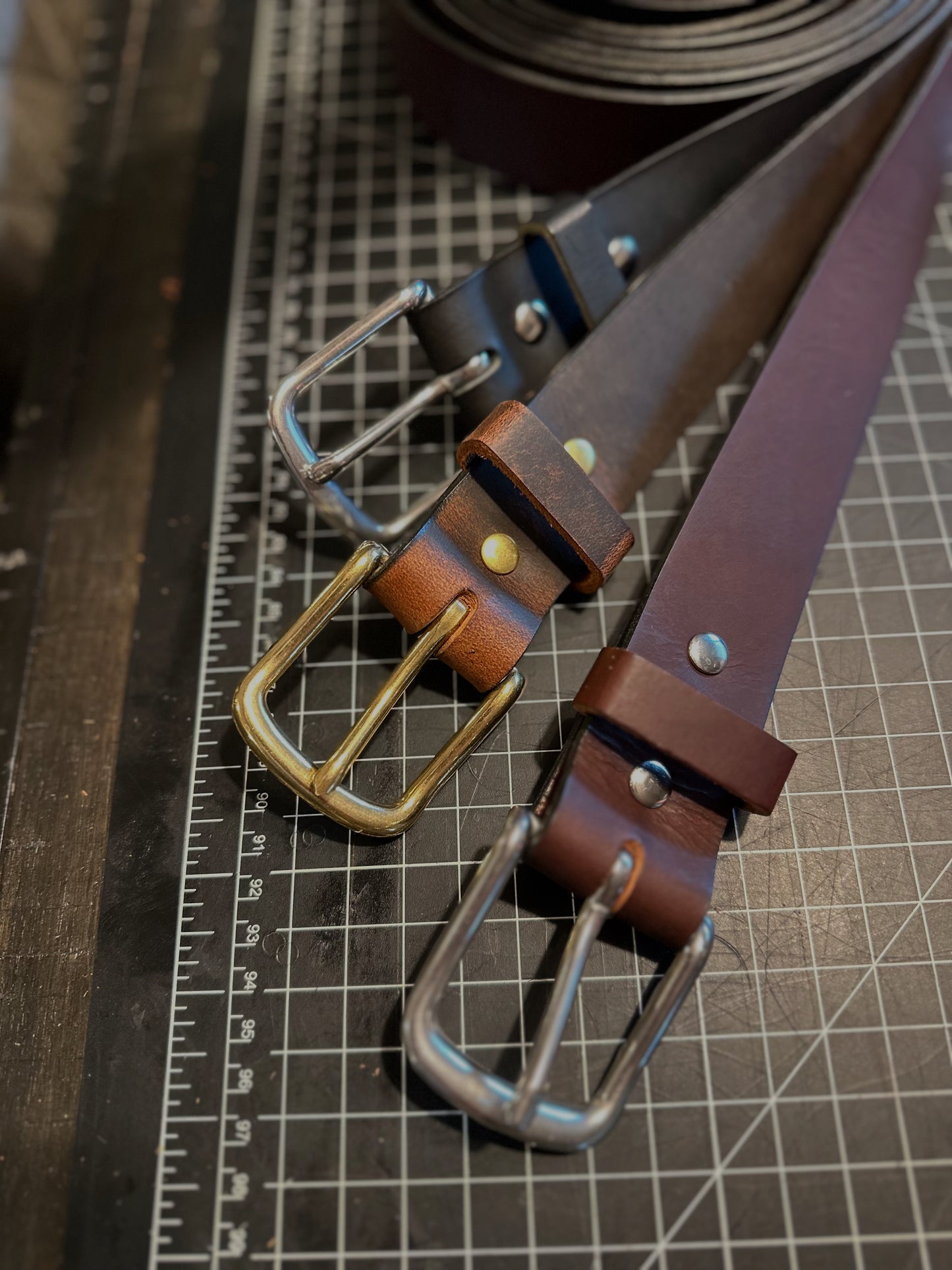 Full-Grain Leather Belt (custom sized)