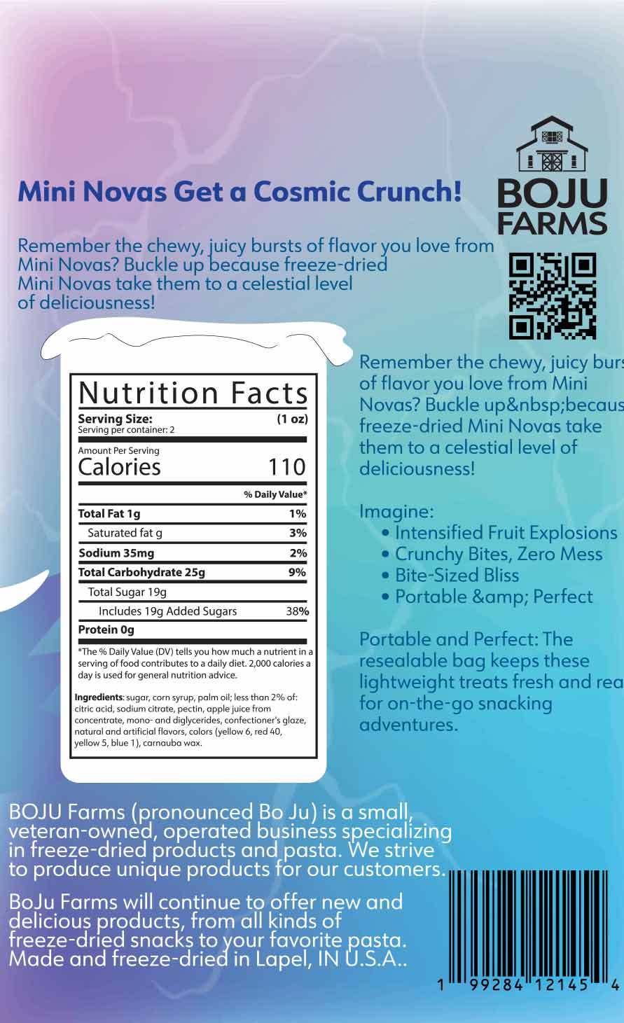 Freeze-dried Mini Novas