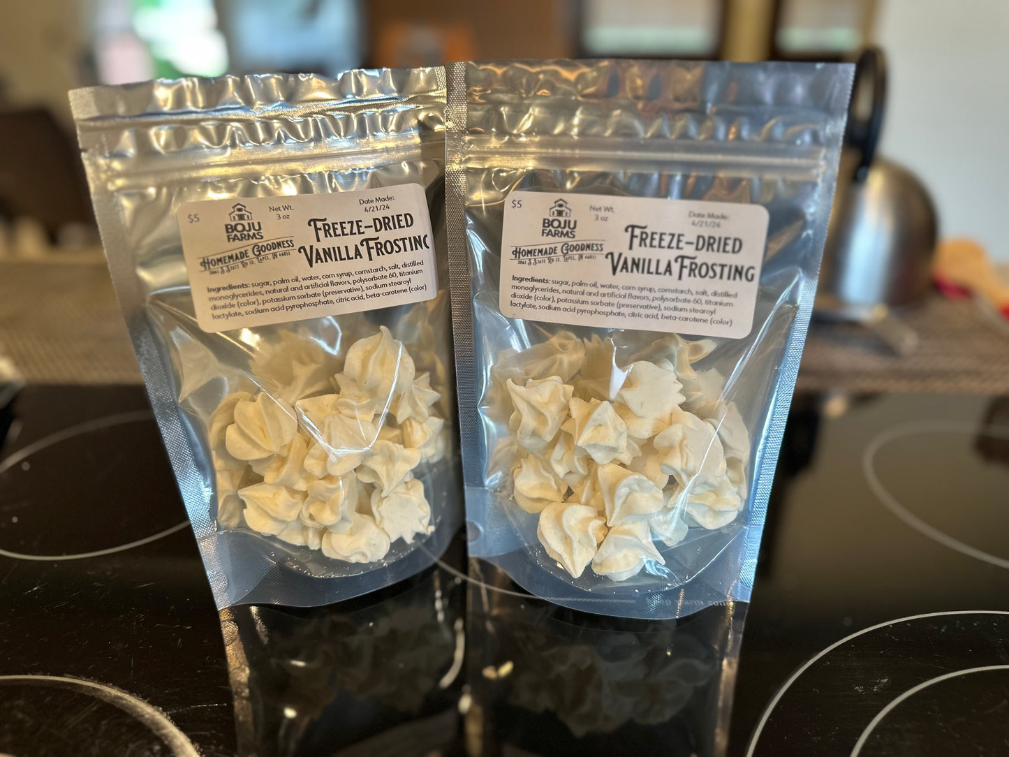 Freeze-dried Vanilla Frosting