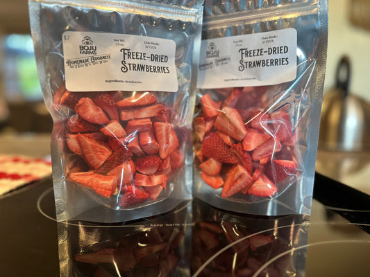 Freeze-dried Strawberries