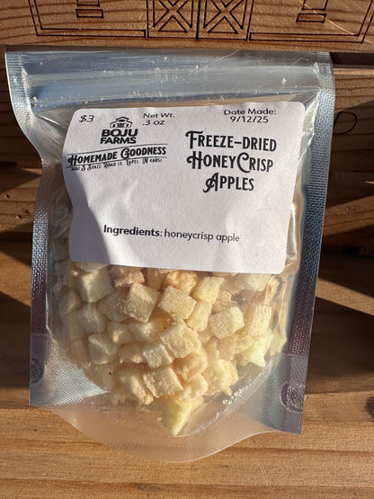 Freeze-dried Honeycrisp Apples